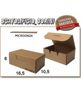 Scatola fustellata 16,5x10,5x6