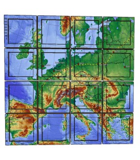 CARTINA GEOGRAFICA EUROPEA